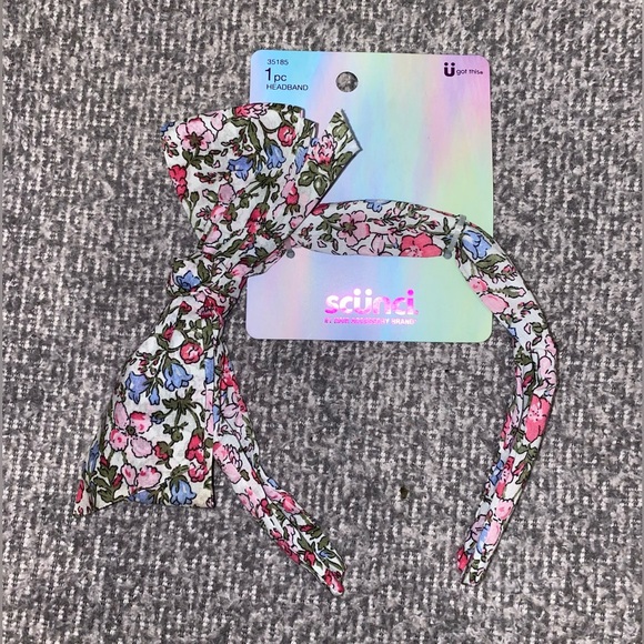 NEW SCUNCI Spring , Floral Headband - Picture 1 of 1